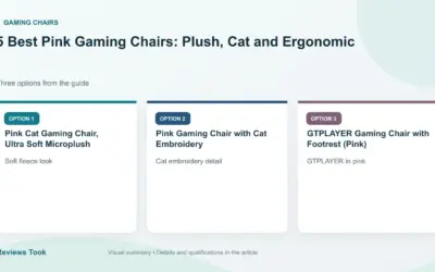 5 Best Pink Gaming Chairs: Plush, Cat and Ergonomic (2026)
