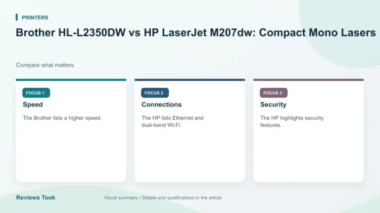Visual summary: Speed; Connections; Security.